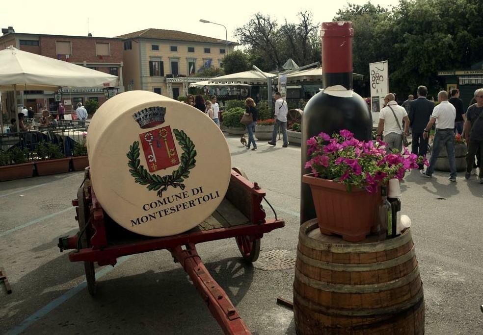 Una passata edizione della mostra del Chianti di Montespertoli
