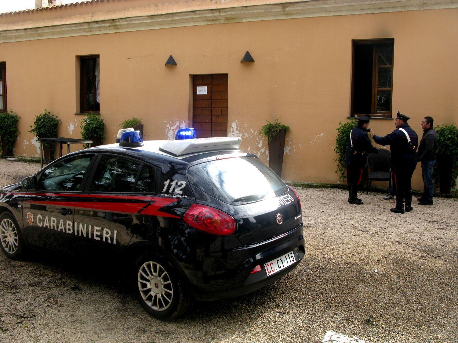 Carabinieri in azione