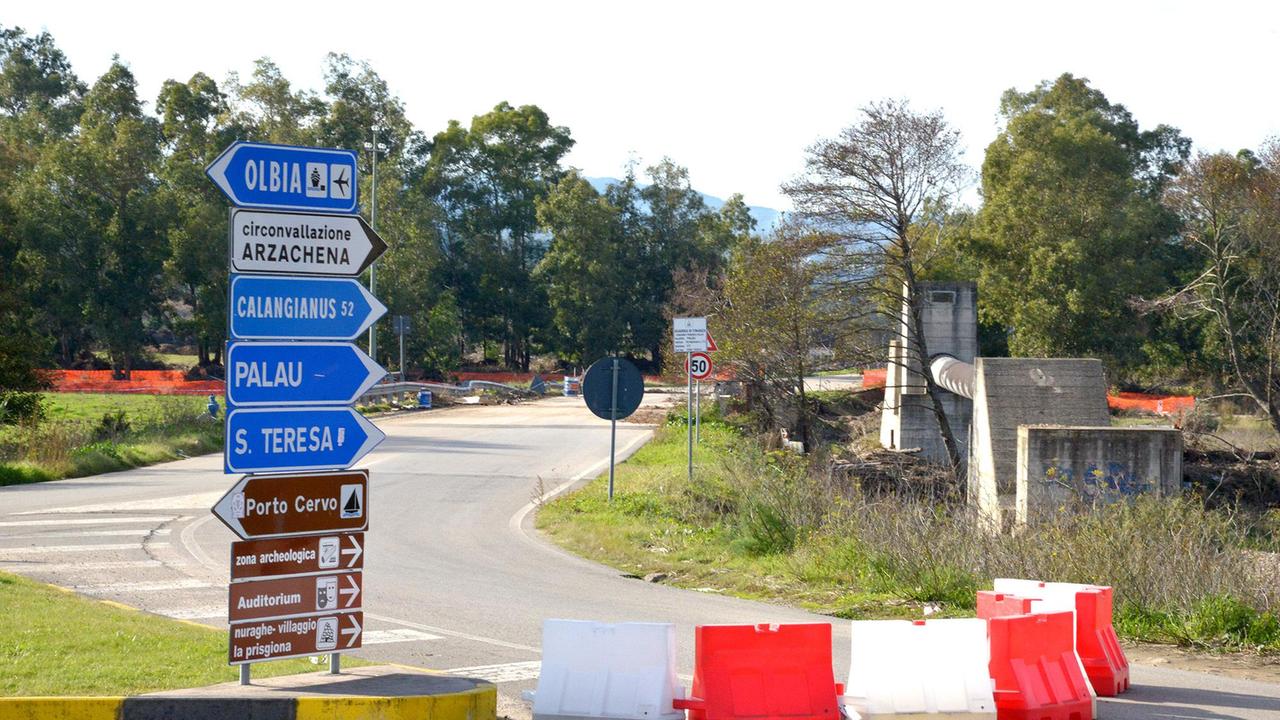 La circonvallazione di Arzachena