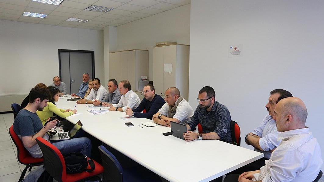 La conferenza stampa dei sindacati