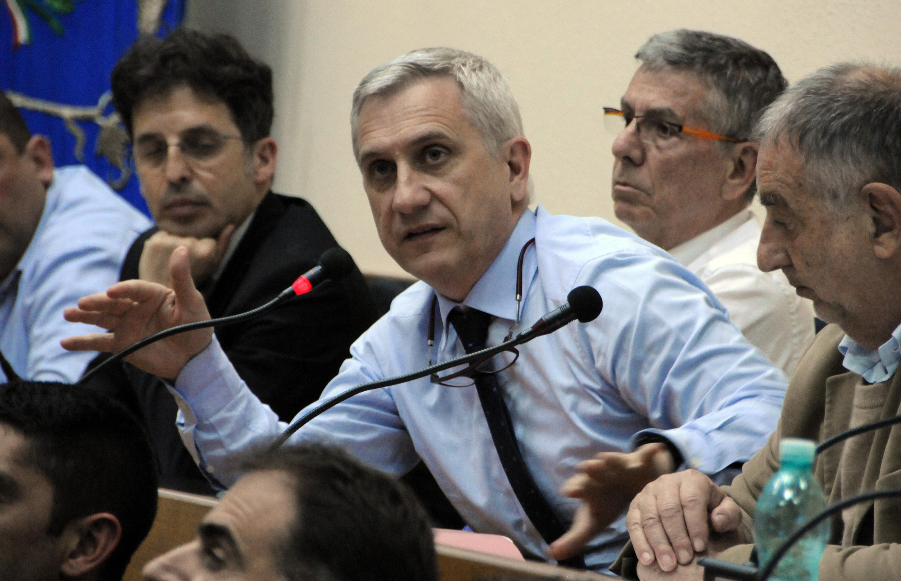 Paolo Maninchedda, assessore regionale ai Lavori pubblici