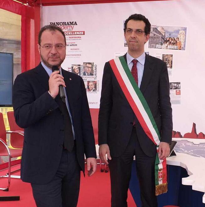 Inaugurato Panorama d’Italia oggi talk show con Rossi 