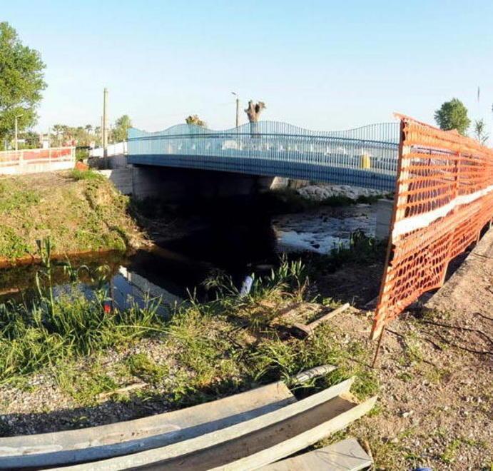 Ponte sul Parmignola traffico bloccato