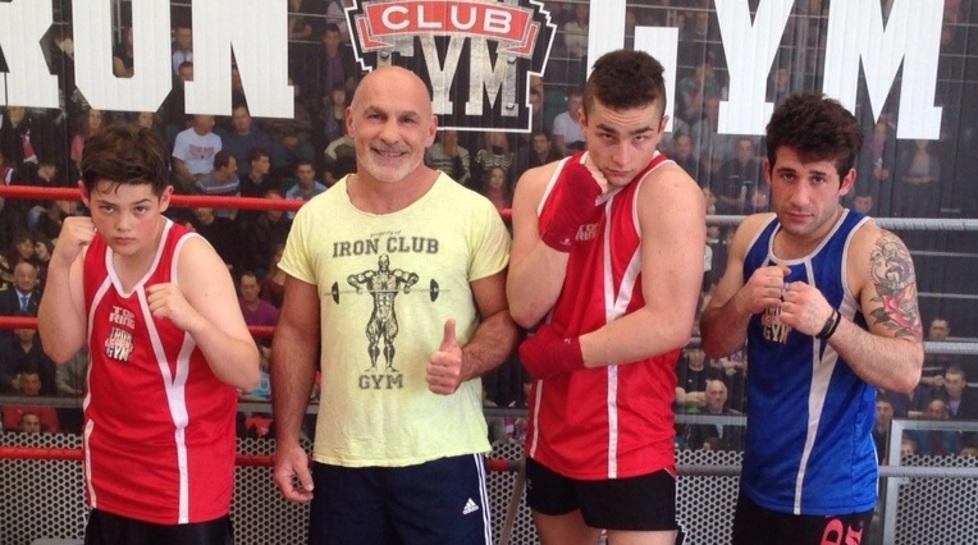 Pugilato, l’Iron Club presenta sul ring i “quattro moschettieri”
