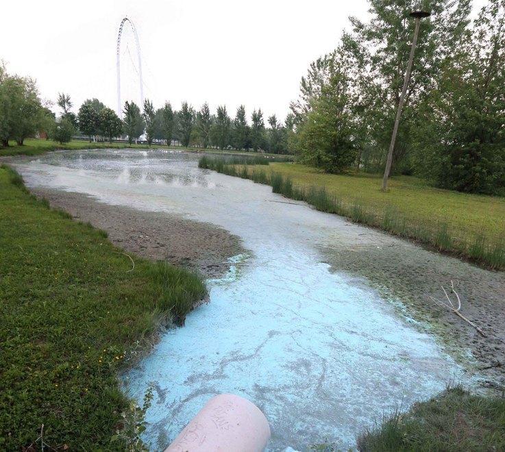 Il parco dimenticato, ma non dai vandali 