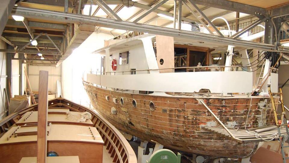 La barca di Piero Angela rinasce nei cantieri dei fratelli Polese 