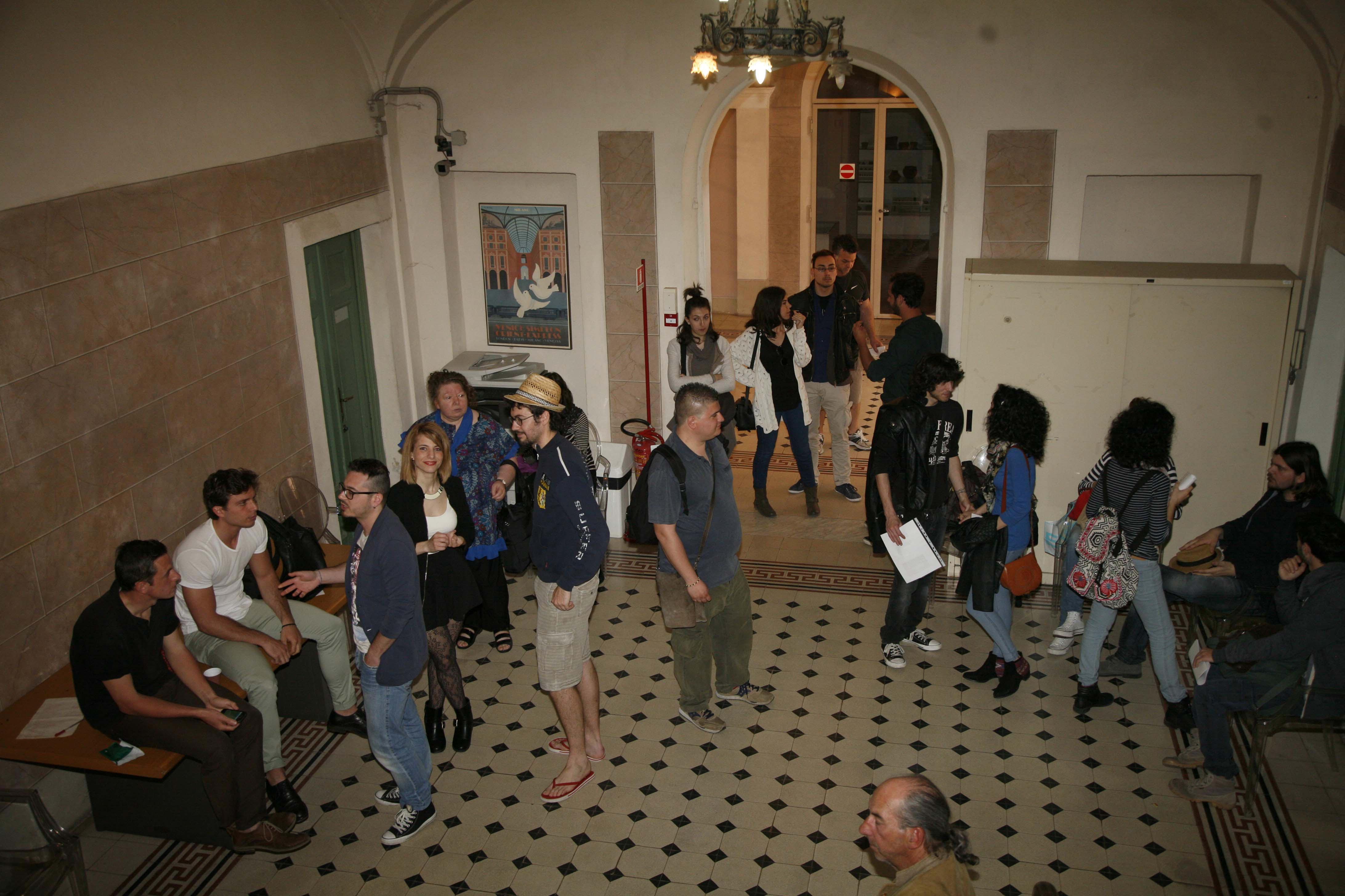 Il casting a Villa Paolina