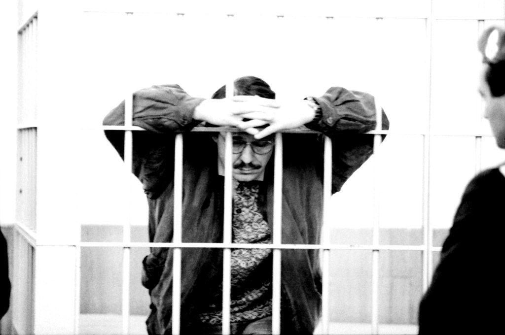 Renato Vallanzasca nel corso di un processo