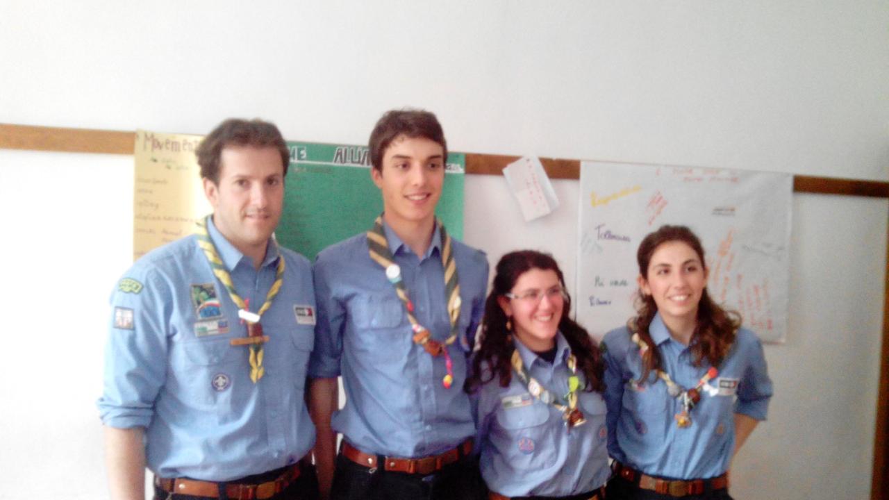 da sinistra Giuseppe Rossi, Tommaso Ballerini, Serena Poggi e Irene Grazzini