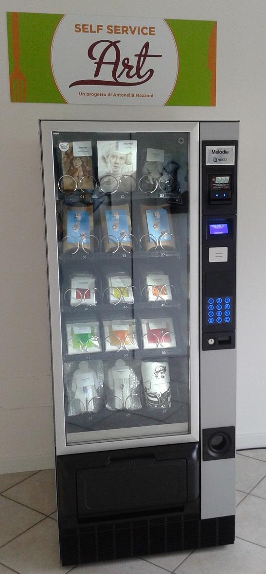 Allo Spazio Gerra un distributore automatico di... arte