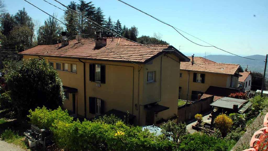 La zona della Torretta a Fosdinovo