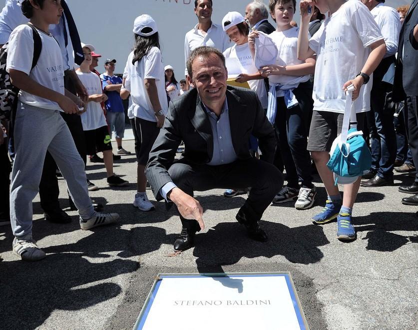 Baldini nella Walk of Fame azzurra