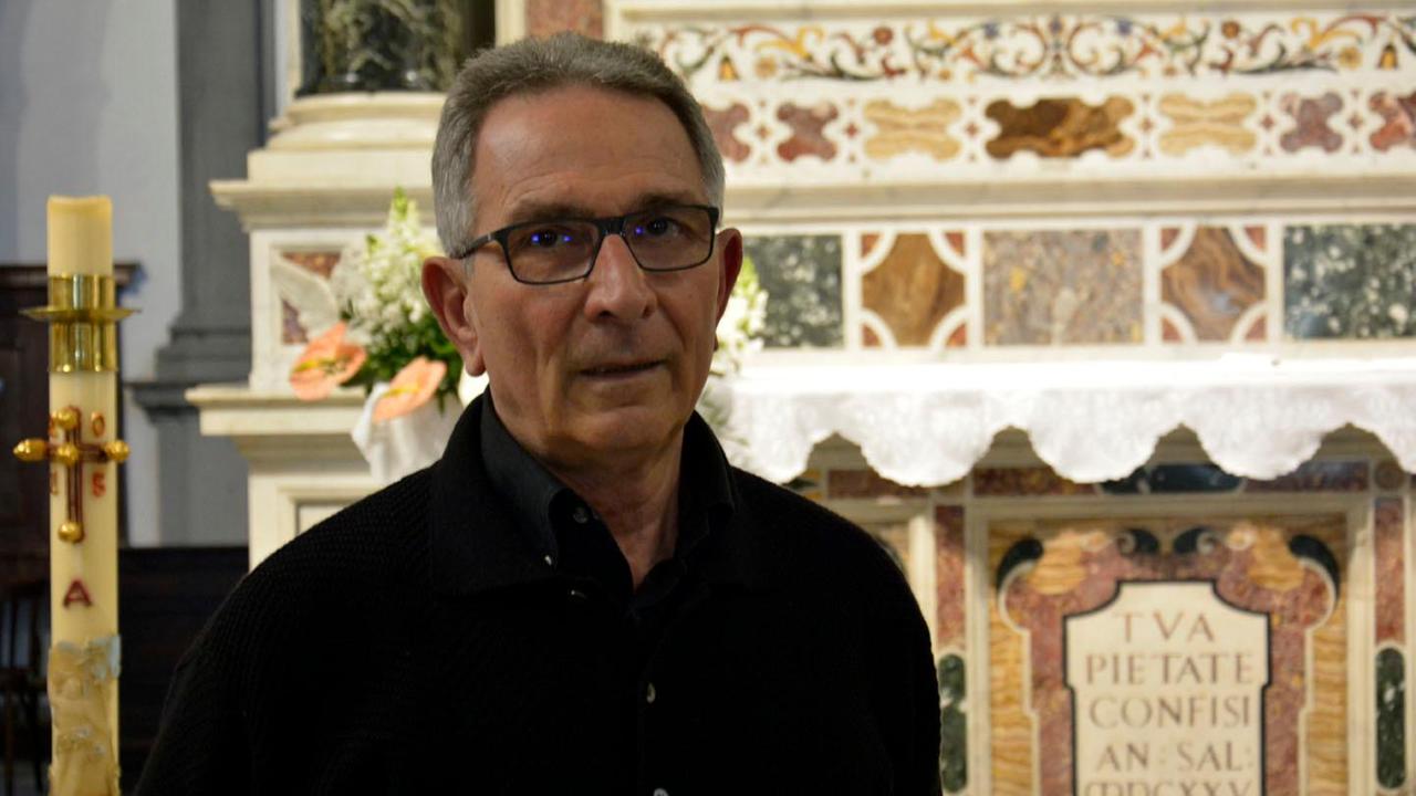 Don Luciano Pelagatti, parroco della Pietà
