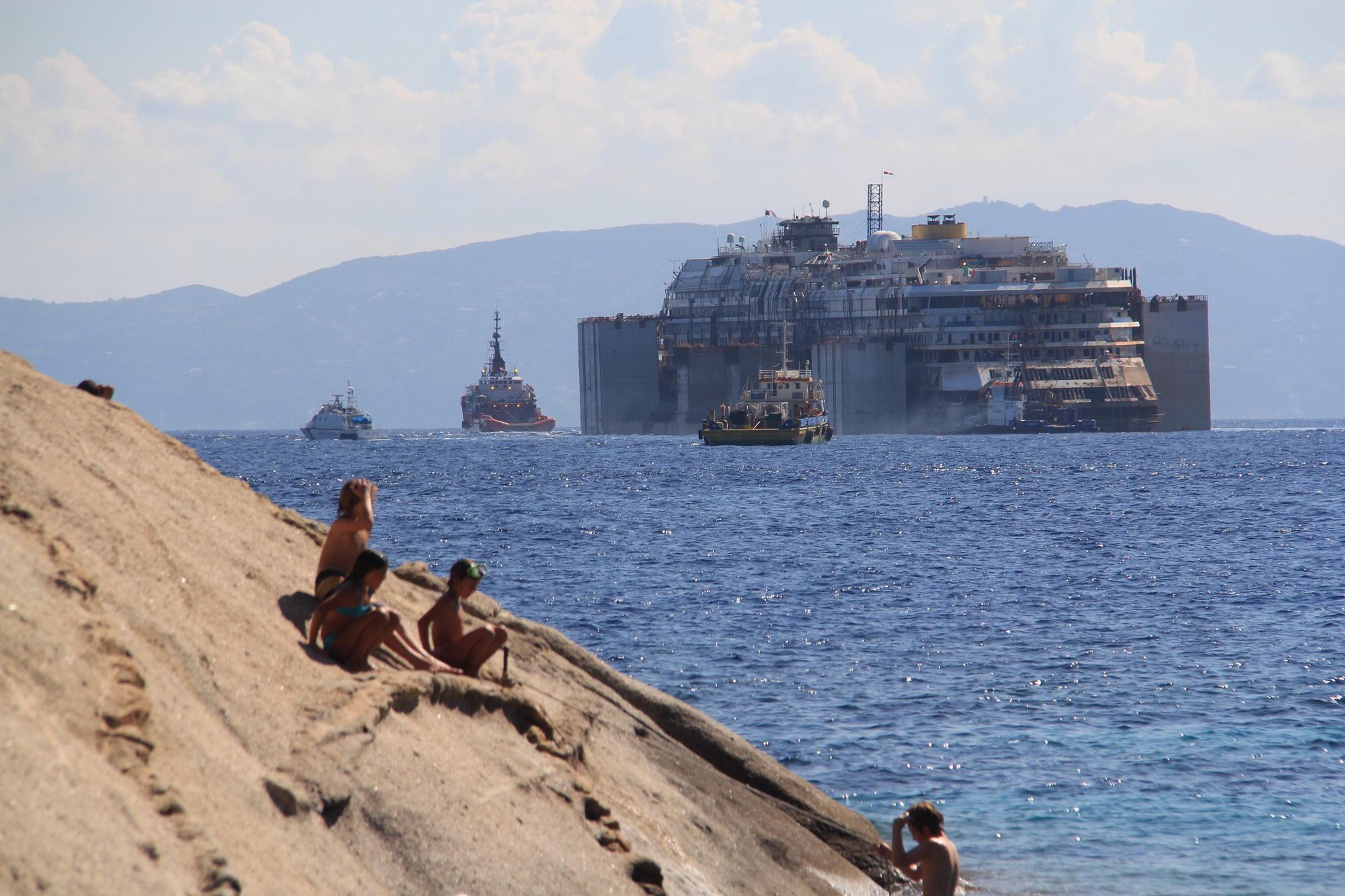 Lunedì l'ultimo viaggio della Concordia