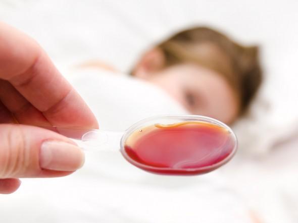 Un bimbo curato con farmaci