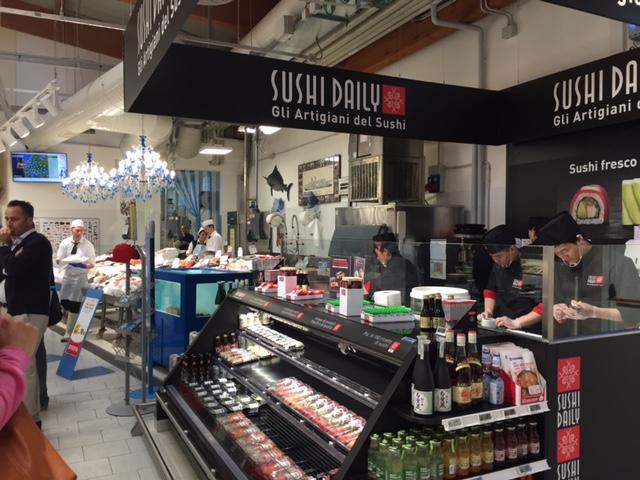 Sushi e degustazioni, riapre il Conad Le Vele 