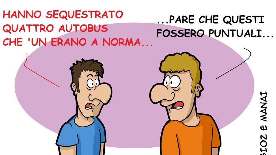 A fiuto, c’è ‘n po’ ‘r rifiuto, di pagà la tassa sur rifiuto…
