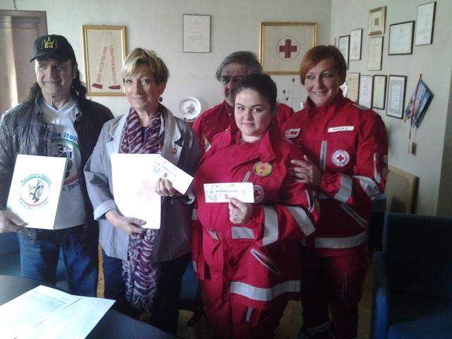 La Croce Rossa ha presentato l'iniziativa della partita benefica
