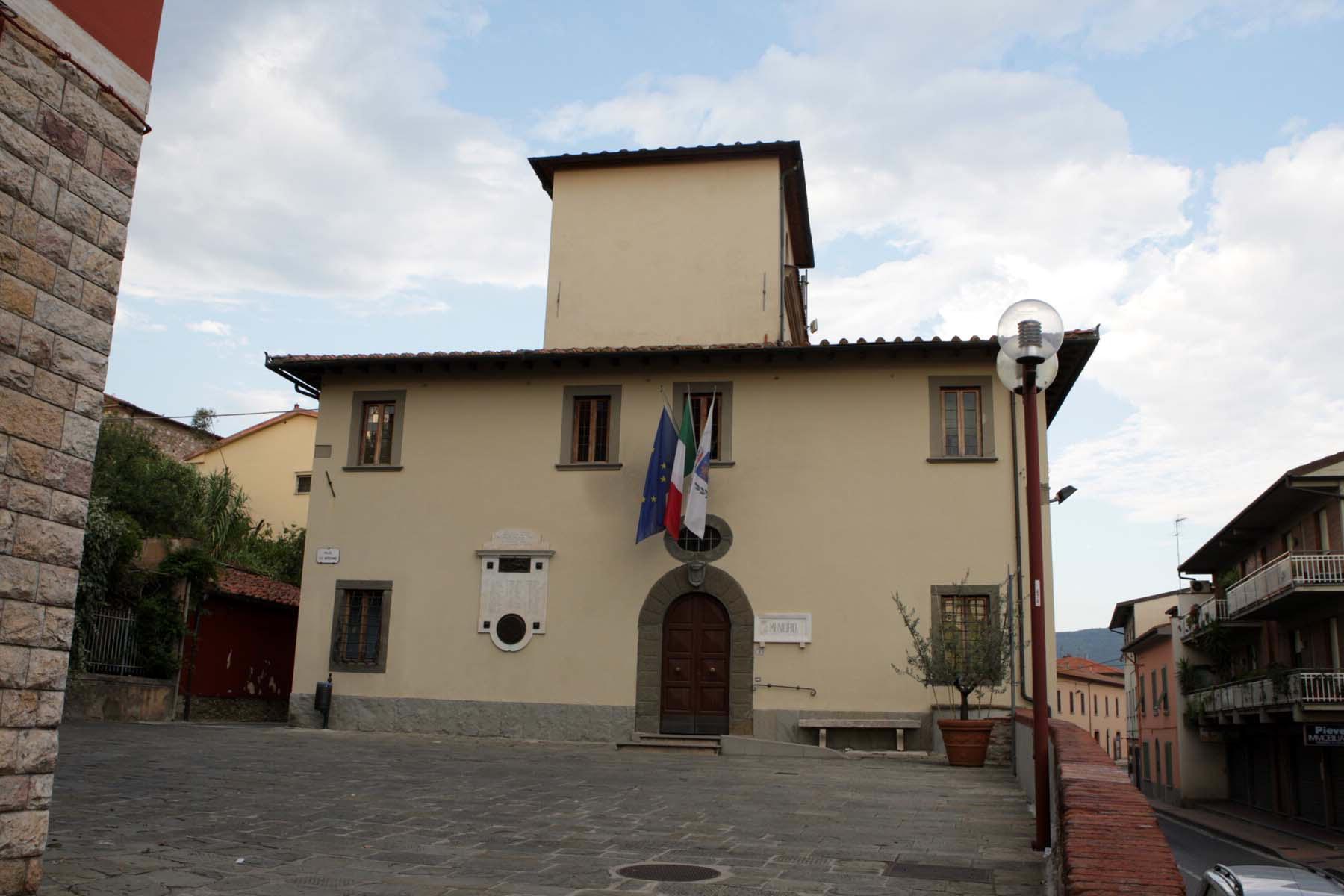 Il municipio di Pieve a Nievole