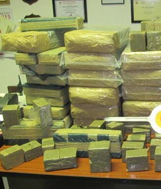 Sequestrati 300 chili di hashish