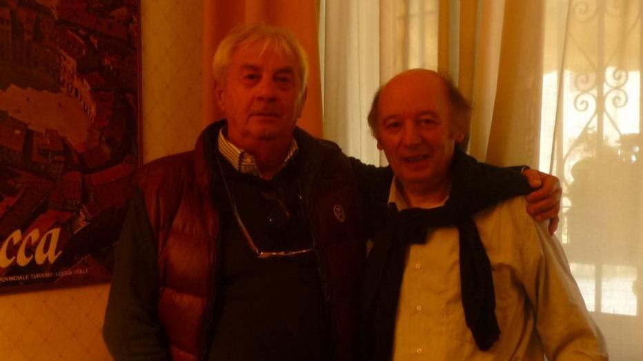 Stevan in città con la figlia ospite di Melecchi