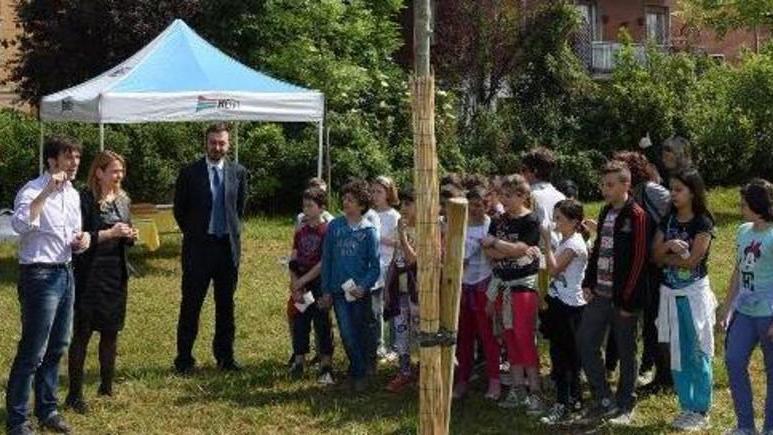 Inaugurata un’area verde