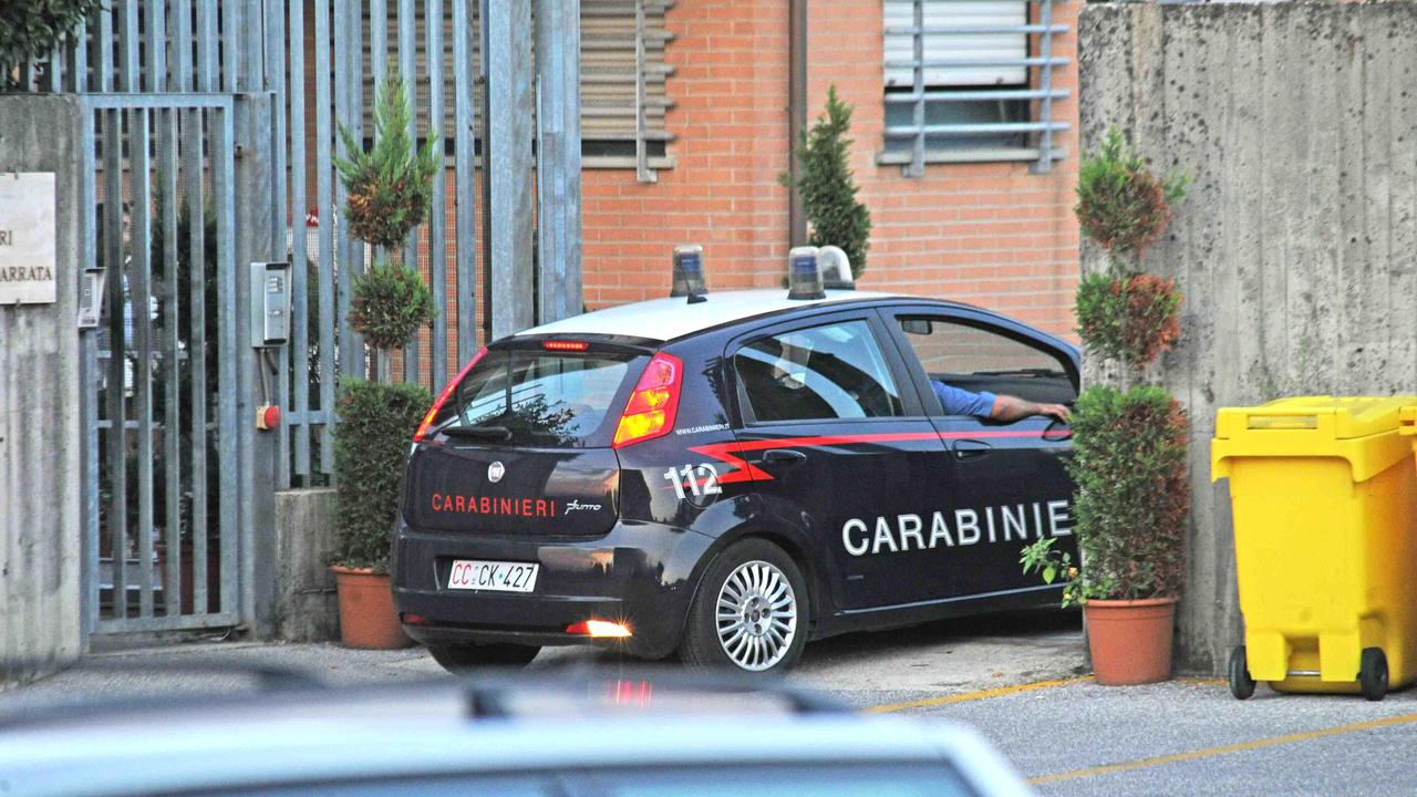 La caserma dei carabinieri di Quarrata