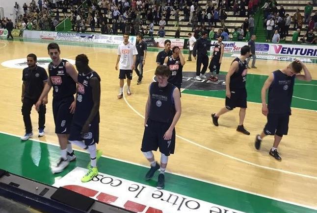 La delusione del Don Bosco a fine partita 