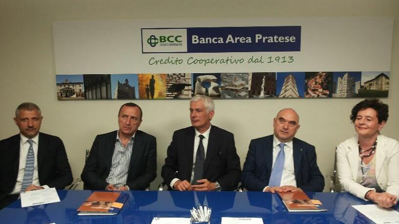 Da sinistra Focardi, Giusti, Meli, Molinelli e Toccafondi
