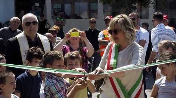 Serricciolo, nuovo parco Ora qui si gioca al sicuro