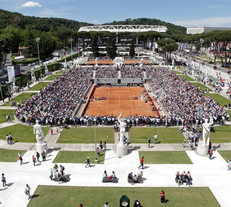 Orgoglio azzurro Da oggi primi big al Foro Italico 