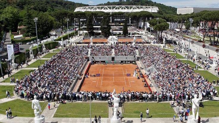 Orgoglio azzurro Da oggi primi big al Foro Italico