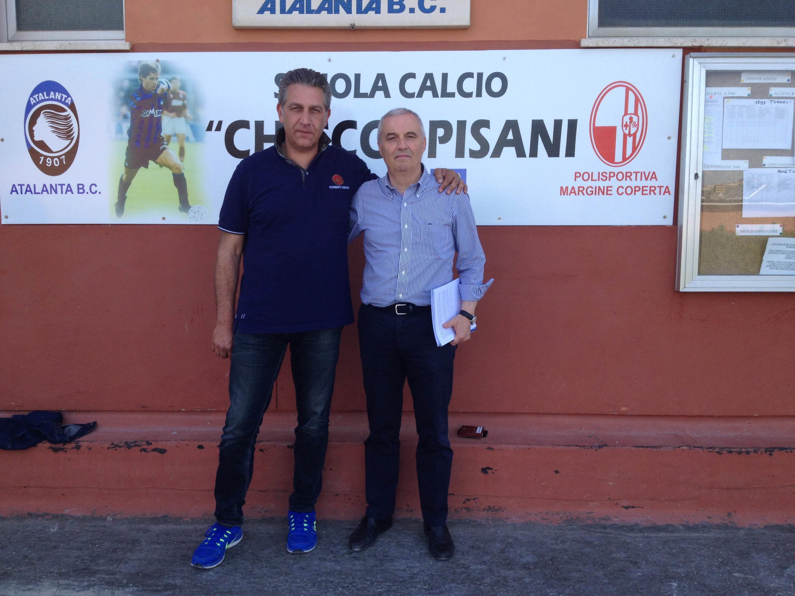 Da sinistra Giuseppe Montagna e Giancarlo Brizzi