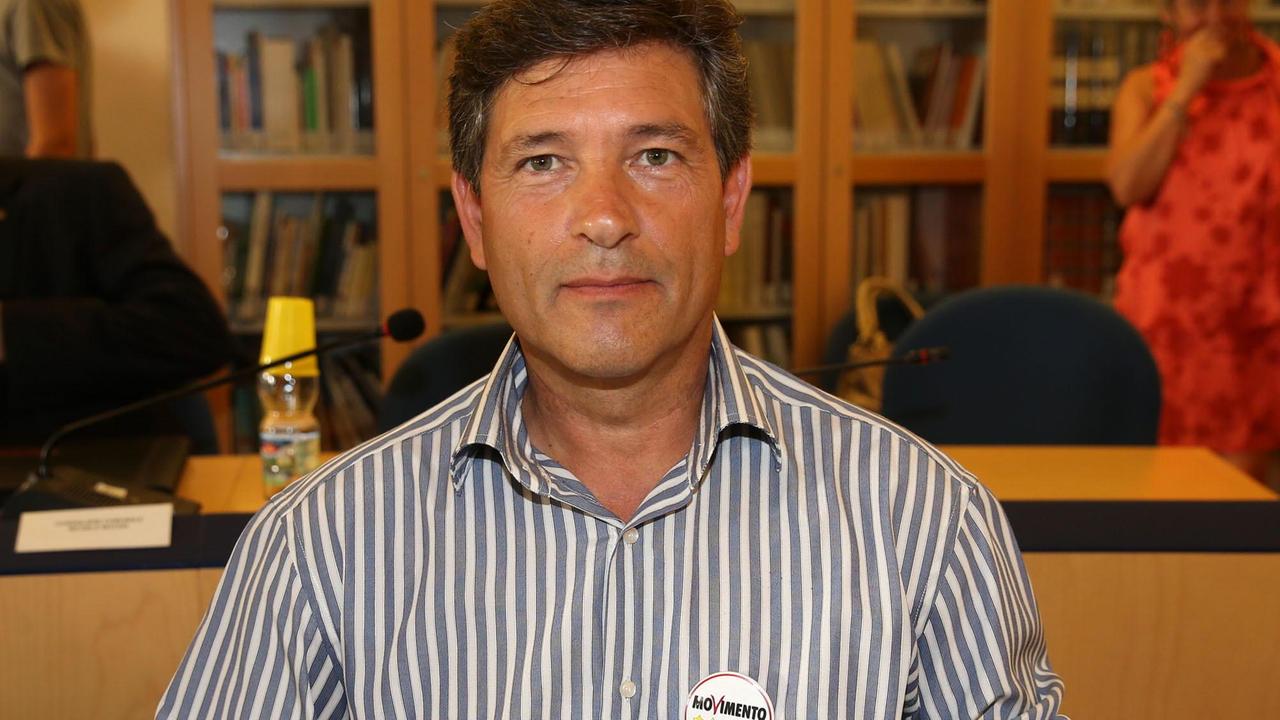 Il capogruppo dei Cinque Stelle in consiglio a Monsummano Rodolfo Cioni