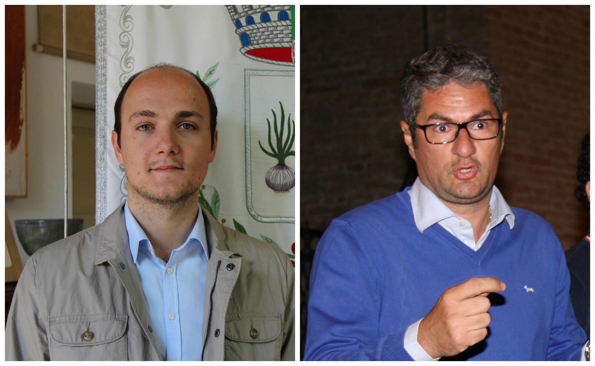 L'assessore Francesco Dei e il consigliere Filippo Ciampolini 