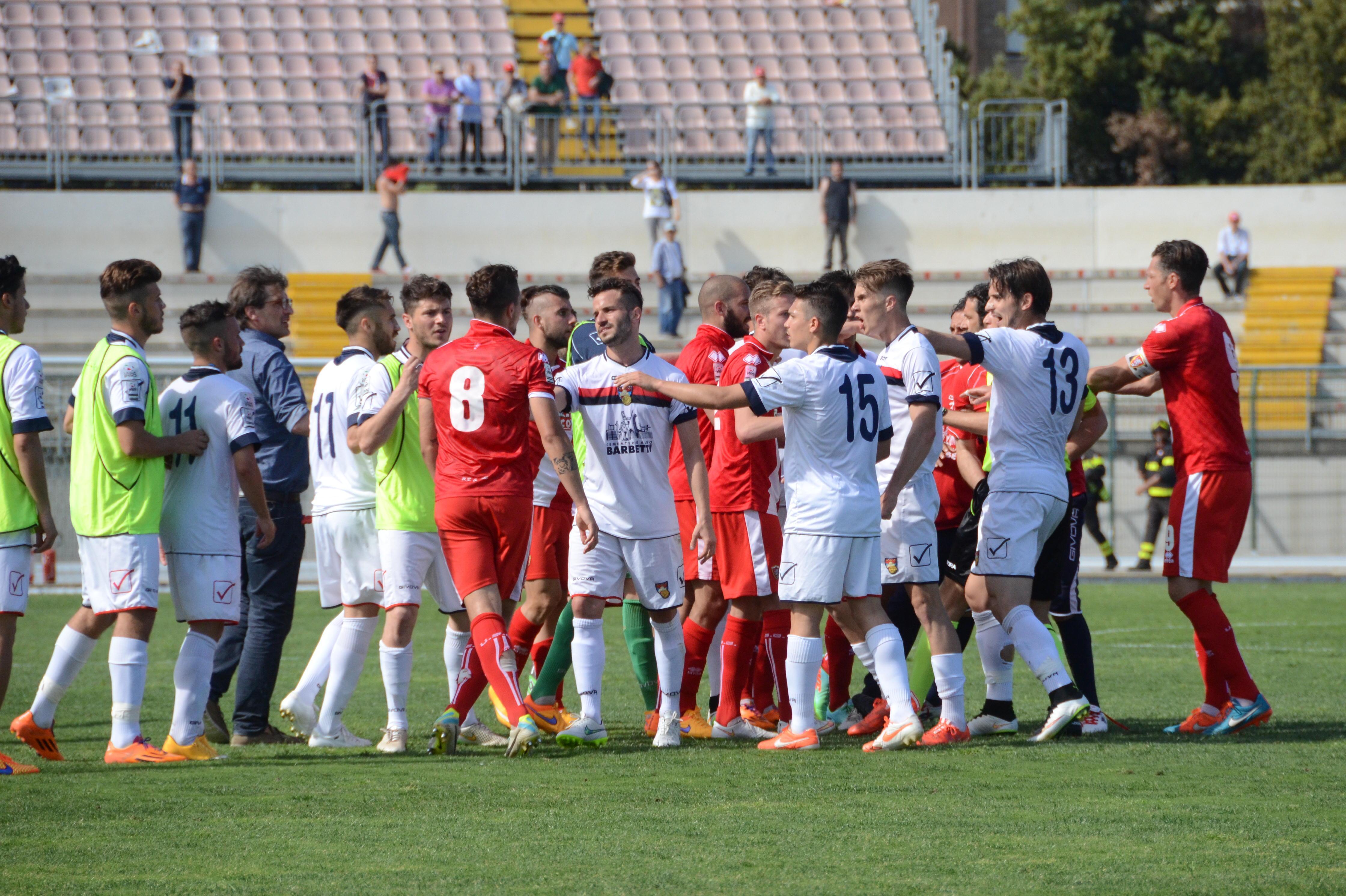 Mazzata su Torromino e una multa per il Gubbio 
