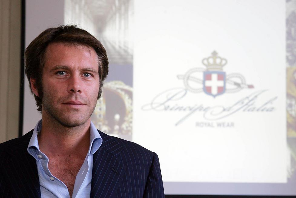 Emanuele Filiberto con Santini «L’uomo giusto per Viareggio»