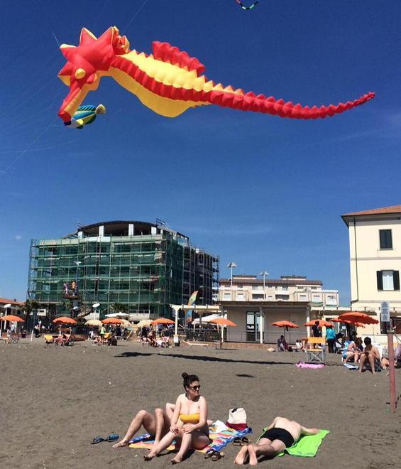 Aquiloni in volo per l’anteprima della stagione turistica