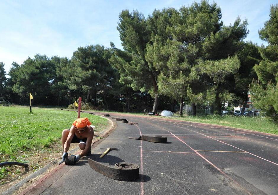 Pista d’atletica, aperto il cantiere 