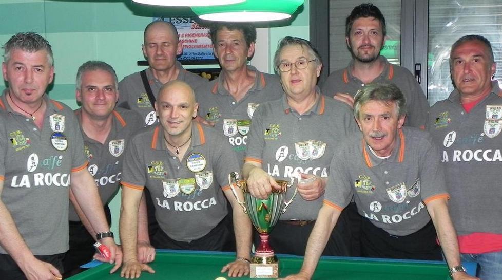 Il Caffè La Rocca Novellara vince la Coppa dei Campioni 