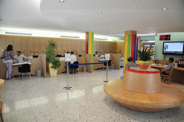 Una filiale della Banca di credito cooperativo di Castagneto Carducci