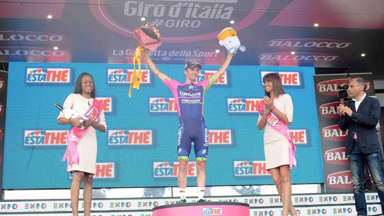 Jan Polanc, vincitore della quinta tappa del Giro (foto Gori)