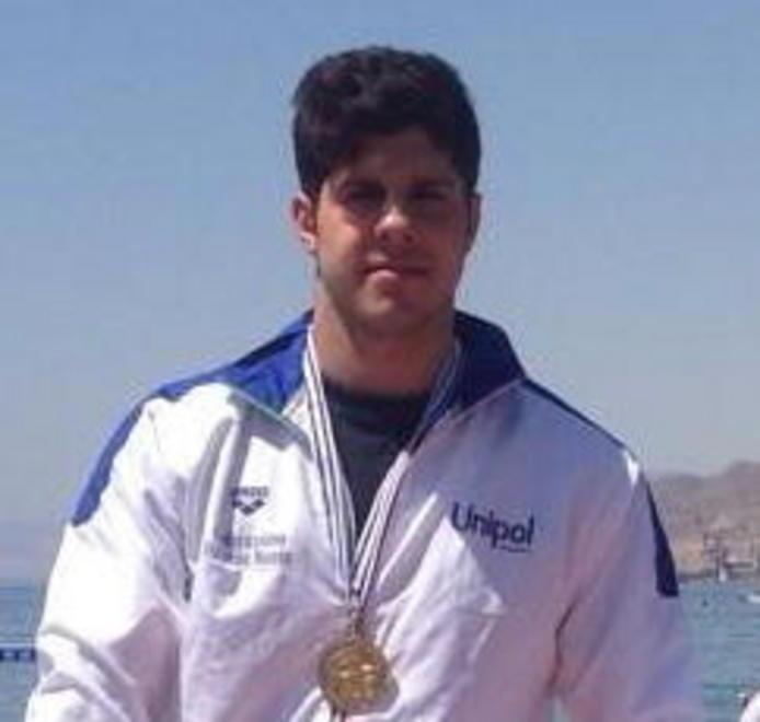 Un oro e un bronzo per il nuotatore Verani in Israele