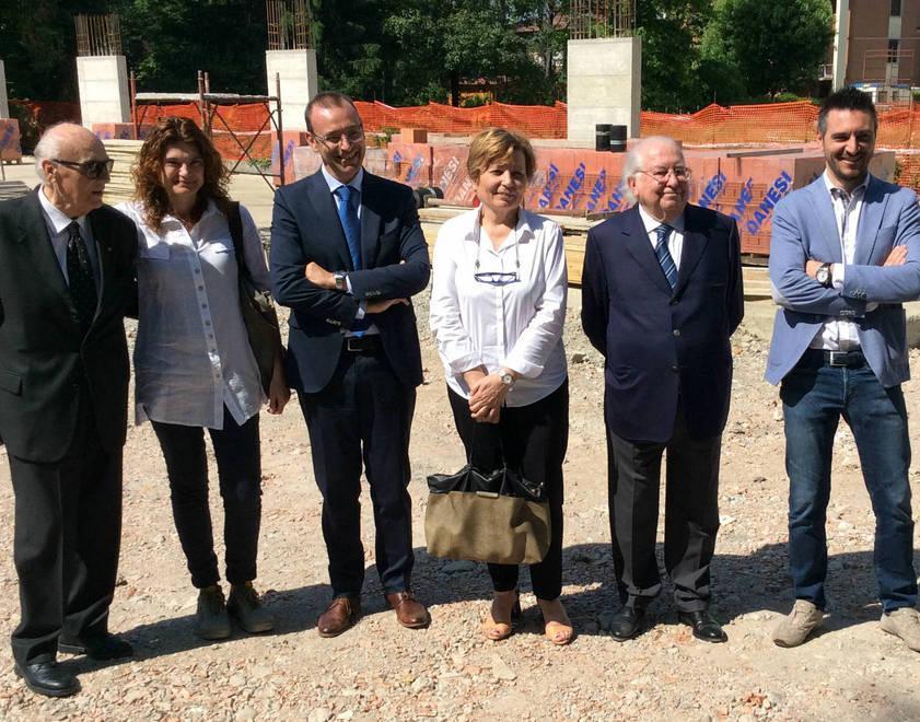 La prima pietra del polo culturale 