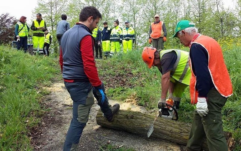 Festa per i 200 volontari del Parco Fola 