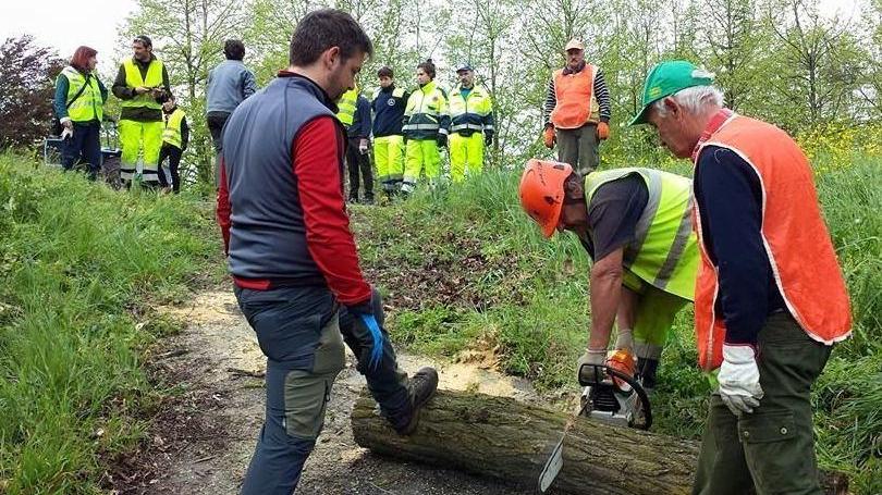 Festa per i 200 volontari del Parco Fola