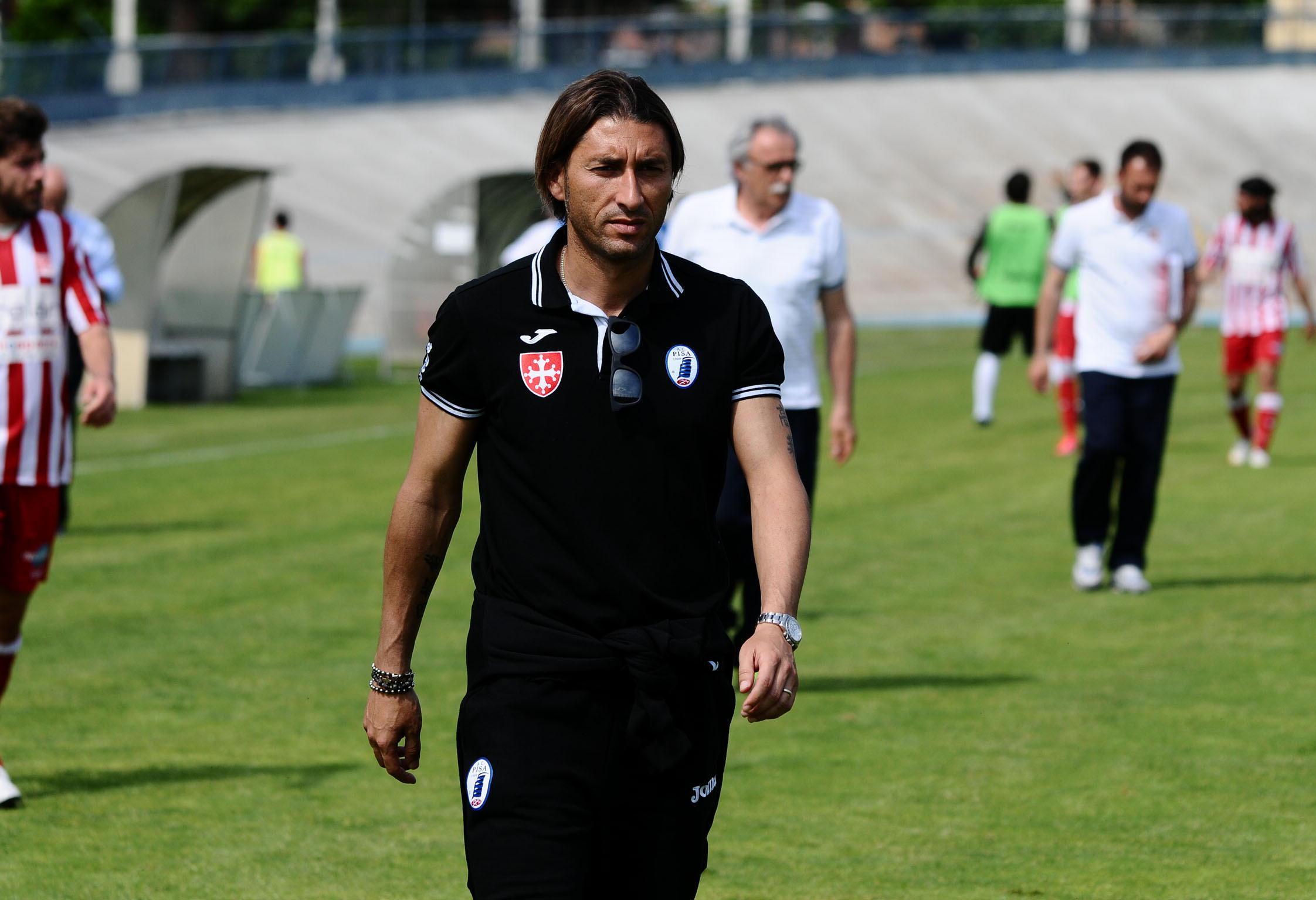 L'allenatore Christian Amoroso