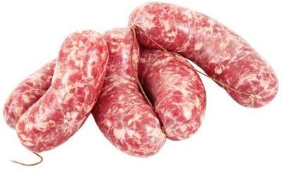Una confezione di salsicce