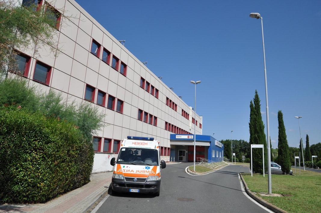 Una veduta del pronto soccorso di Cecina