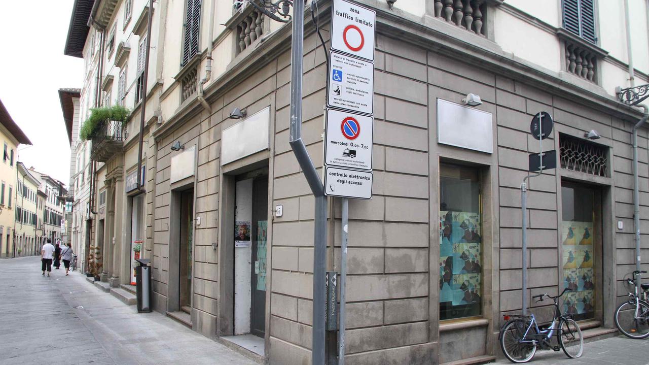 L'incrocio fra via Muzzi e via Guasti